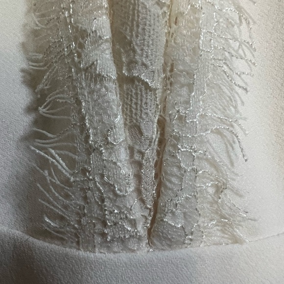 BCBGeneration Little Cream Dress Sz 4 - Picture 4 of 10